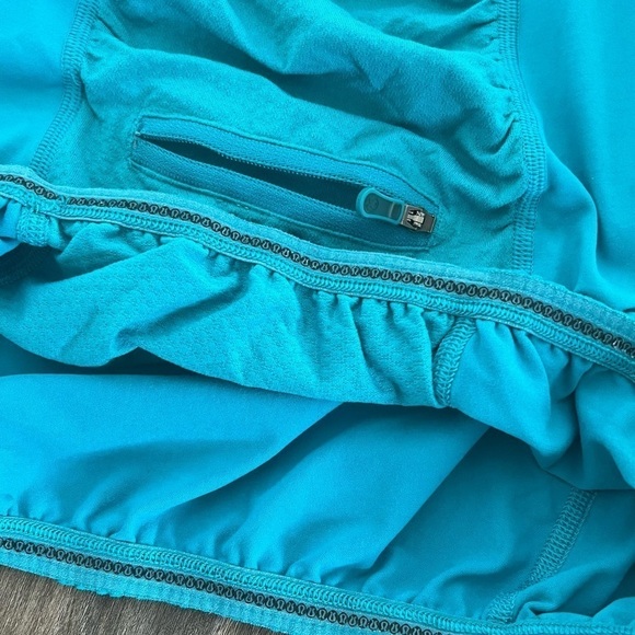 Lululemon Athletica Teal Light it Up Reflective Tank Top in Surge size 8 - Picture 5 of 11